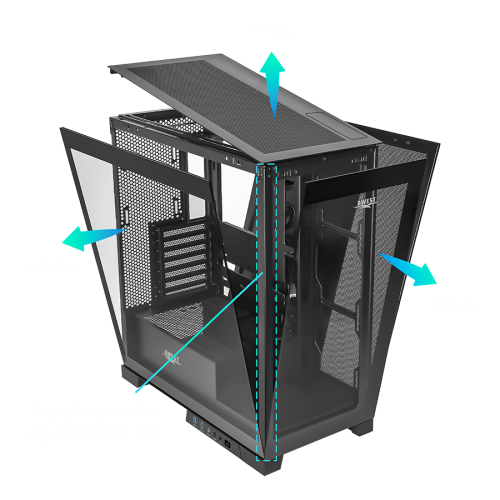 کیس گیمینگ اوست GT-AQ16