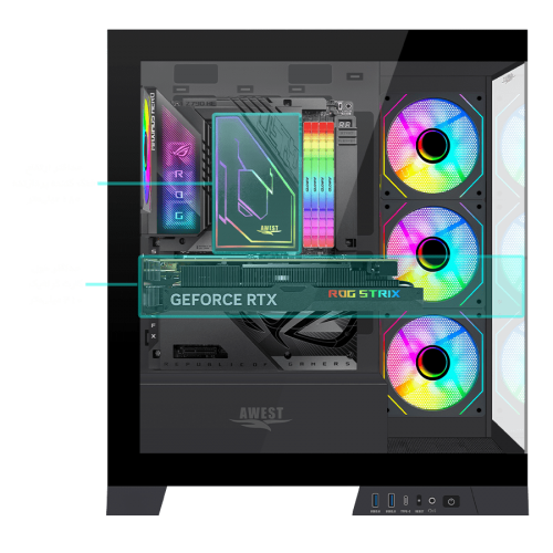 کیس گیمینگ اوست GT-AQ16