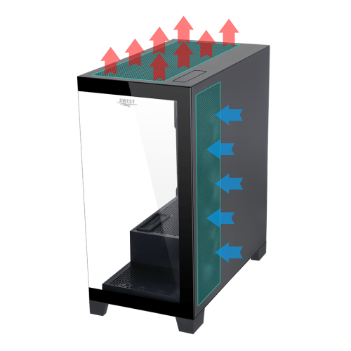 کیس گیمینگ اوست GT-AQ16