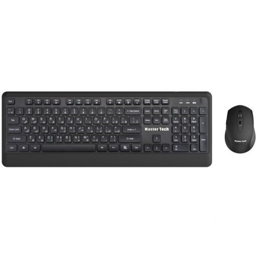 کیبورد و ماوس وایرلس مسترتک مدل  APEX 8700