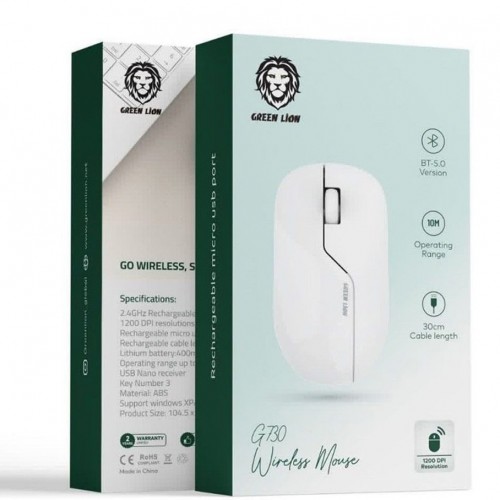 ماوس بی سیم گرین لاین مدل G730 -GNREWIRMUSE